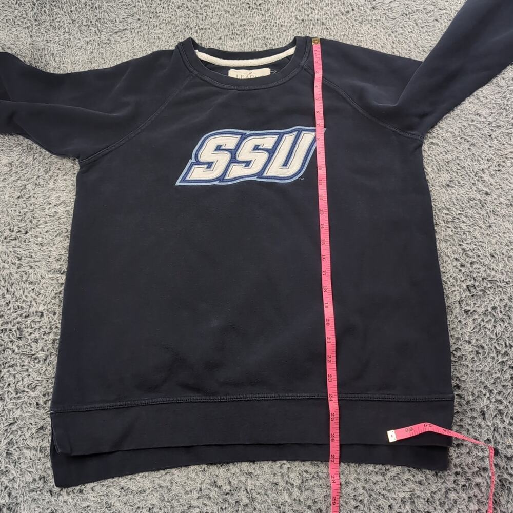 Champion Sonoma State University Sweatshirt Men Medium Blue Crewneck Pullover - Picture 4 of 6